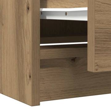 Stylish Artisan Oak TV Cabinet - Space Saving & Durable