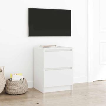 TV Cabinet White 40x35x54 cm - Stylish Storage Solution