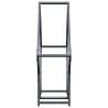 Firewood Rack Anthracite - 80x25x80 cm Cold-Rolled Steel