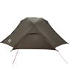 Fishing Tent 3-Person Brown Waterproof - Hipomarket