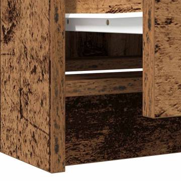 TV Cabinet Old Wood - Stylish & Functional Storage Solution