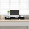 Monitor Stand Black Oak - Organize Your Desk | HipoMarket UK