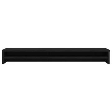 Monitor Stand Black Oak - Organize Your Desk | HipoMarket UK