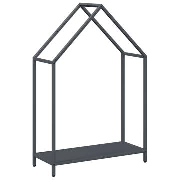 Firewood Rack Anthracite 60x25x90 cm - Cold-Rolled Steel