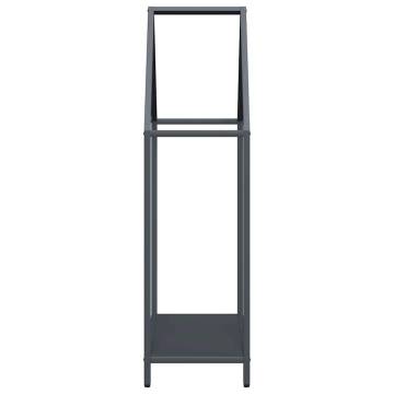 Firewood Rack Anthracite 60x25x90 cm - Cold-Rolled Steel