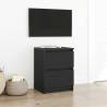  TV Cabinet Black 40x35x54 cm Engineered Wood Colour black Quantity in Package 1 Width 40 cm 