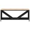 Firewood Rack with Wooden Top - Sturdy & Stylish | HipoMarket