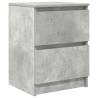 Stylish Concrete Grey TV Cabinet - Durable Engineered Wood