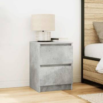 Stylish Concrete Grey TV Cabinet - Durable Engineered Wood