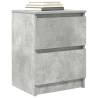 Stylish Concrete Grey TV Cabinet - Durable Engineered Wood