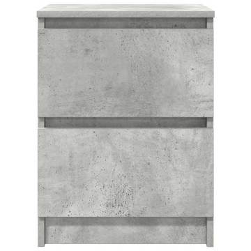 Stylish Concrete Grey TV Cabinet - Durable Engineered Wood