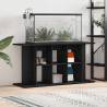 Aquarium Stand Black Oak - 120x40x60 cm Engineered Wood