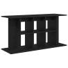 Aquarium Stand Black Oak - 120x40x60 cm Engineered Wood