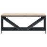 Firewood Rack with Wooden Top - Anthracite | HipoMarket