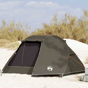 5-Person Brown Waterproof Fishing Tent | Hipomarket