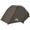 5-Person Brown Waterproof Fishing Tent | Hipomarket