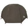 5-Person Brown Waterproof Fishing Tent | Hipomarket