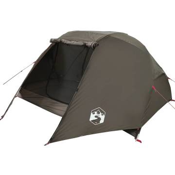 5-Person Brown Waterproof Fishing Tent | Hipomarket