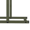 Olive Green Firewood Rack - Durable & Stylish | HipoMarket