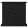 Aquarium Stand Black Oak 81x36x73 cm - Durable & Stylish