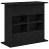 Aquarium Stand Black Oak 81x36x73 cm - Durable & Stylish