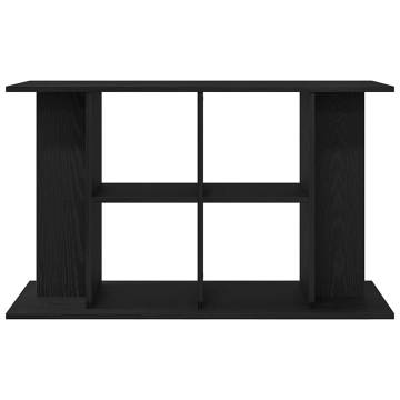 Aquarium Stand Black Oak 100x40x60 cm | Stylish & Durable