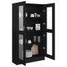 Vitrine Cabinet Black - 82.5x30.5x150 cm | Hipomarket