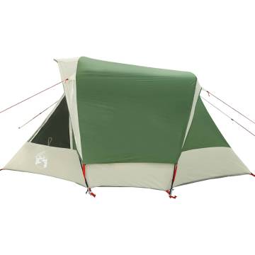 4-Person Waterproof Camping Tent Cabin - Green | HipoMarket