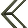 Firewood Rack Olive Green - Sturdy Cold-Rolled Steel | HipoMarket