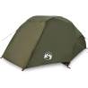 5-Person Olive Green Waterproof Fishing Tent - Hipomarket