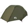 5-Person Olive Green Waterproof Fishing Tent - Hipomarket