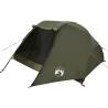 5-Person Olive Green Waterproof Fishing Tent - Hipomarket