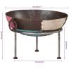 Fire Pit 55x55x38 cm Iron - Cozy Garden Atmosphere | Hipo Market