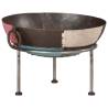 Fire Pit 55x55x38 cm Iron - Cozy Garden Atmosphere | Hipo Market