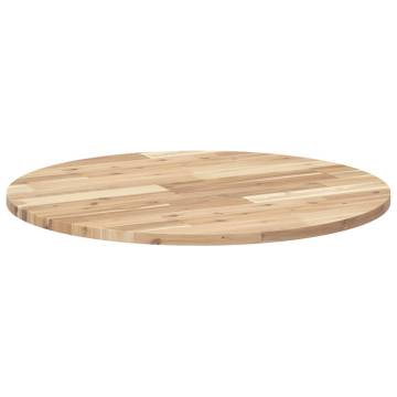 Round Ø70x2 cm Solid Wood Acacia Table Top - Durable & Stylish