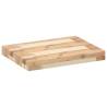 Floating Shelves - 2 pcs Untreated Solid Wood Acacia | HipoMarket