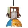  Industrial Hanging Lamp 25 W Multicolour Round 19 cm E27 Colour multicolour Size Ø 19 cm Quantity in Package 1 Bulb Quantity 