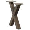  Coffee Table Legs X-Shaped 2 pcs Natural Steel 30x(30-31) cm Steel Colour natural Size 30 x (30-31) cm (40 mm) Quantity in Package 2 Number of 1 