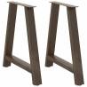 A-Shaped Coffee Table Legs | Durable Steel | 80x(72-73) cm