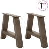 A-Shaped Coffee Table Legs - 50x(30-31) cm Steel - 2 pcs