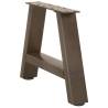 A-Shaped Coffee Table Legs - 50x(30-31) cm Steel - 2 pcs