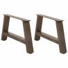  Coffee Table Legs A-Shaped 2 pcs 70x(30-31) cm Steel Colour natural Size 70 x (30-31) cm Quantity in Package 1 Number of 