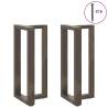  Bar Table Legs T-Shaped 2 pcs Natural Steel 40x35x(90-91) cm Steel Colour natural Size 40 x 35 x (90-91) cm Quantity in Package 1 Number of 