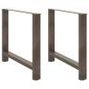 Natural Steel Coffee Table Legs - Durable & Stylish | HipoMarket