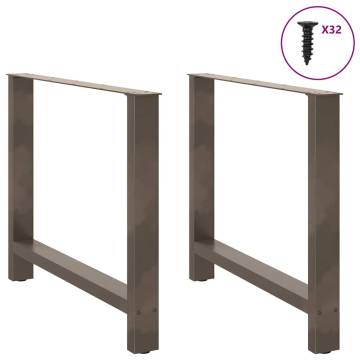 Natural Steel Coffee Table Legs - Durable & Stylish | HipoMarket