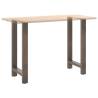 Coffee Table Legs Natural Steel - Durable & Stylish Design