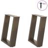  Coffee Table Legs U-Shaped 2 pcs Natural Steel 38x(42-43) cm Steel Colour natural Size 38 x (42-43) cm Quantity in Package 1 Number of 