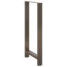 Coffee Table Legs Natural Steel - 60x(110-111) cm | HipoMarket