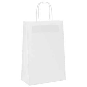 Paper Bags 50 pcs with Handles - Durable & Eco-Friendly