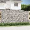  Arched Gabion Baskets 9 pcs 400x30x200220 cm Galvanised Iron Size 400 x 30 x 200/220 cm Quantity in Package 9 